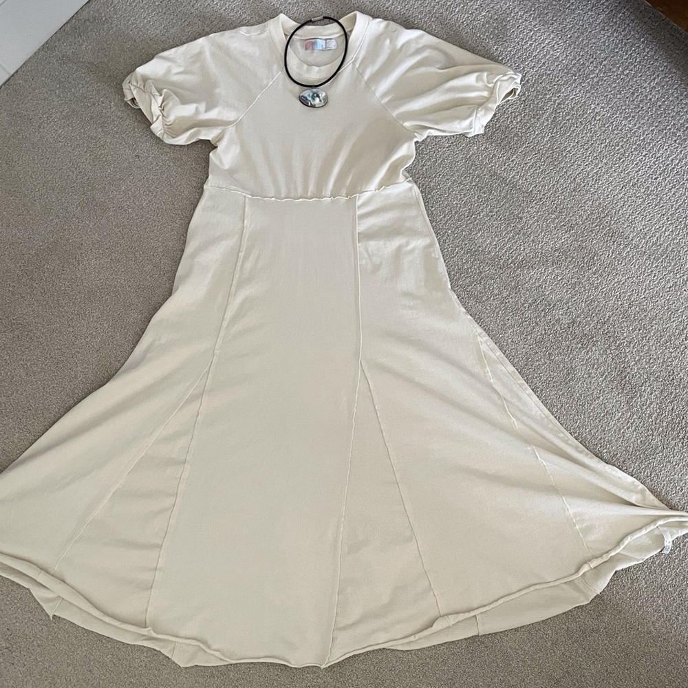 Free People Cream Maxi Dress - Picture 5 of 11